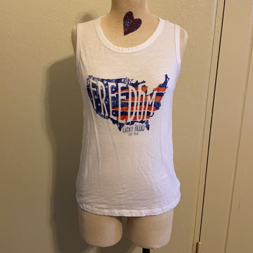 Lucky Brand Freedom USA tank